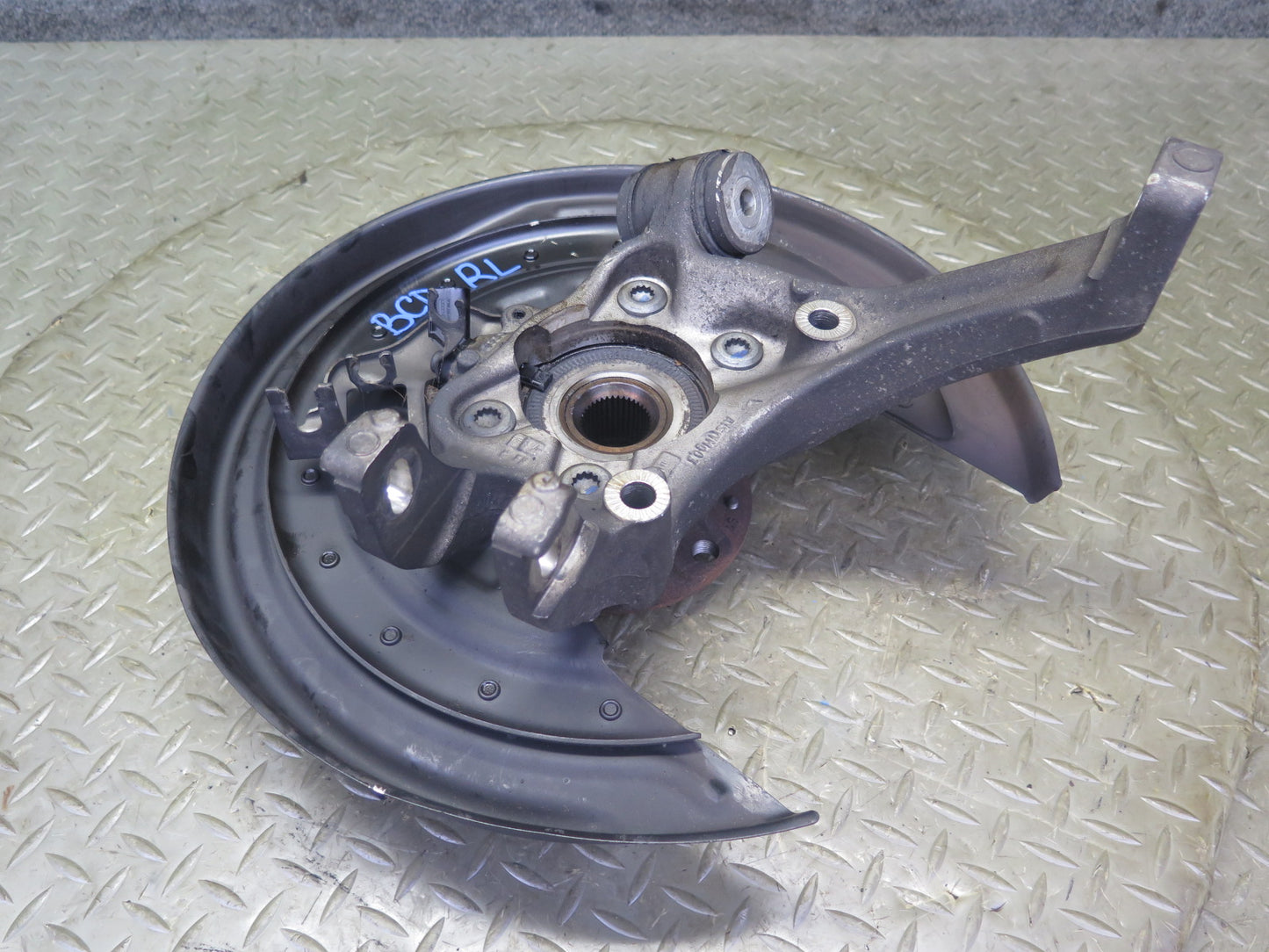 2006-2012 Bentley Continental Flying Spur Rear Left Spindle Knuckle Wheel Hub