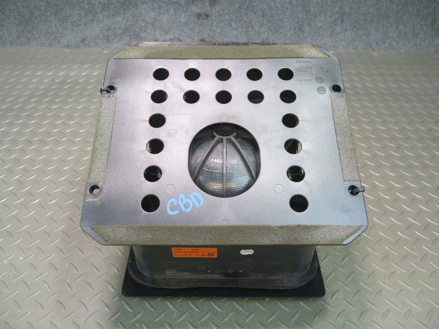 98-99 BMW E36 328CI Convert Rear TOP Hi-fi Harman Kardon Subwoofer Speaker OEM