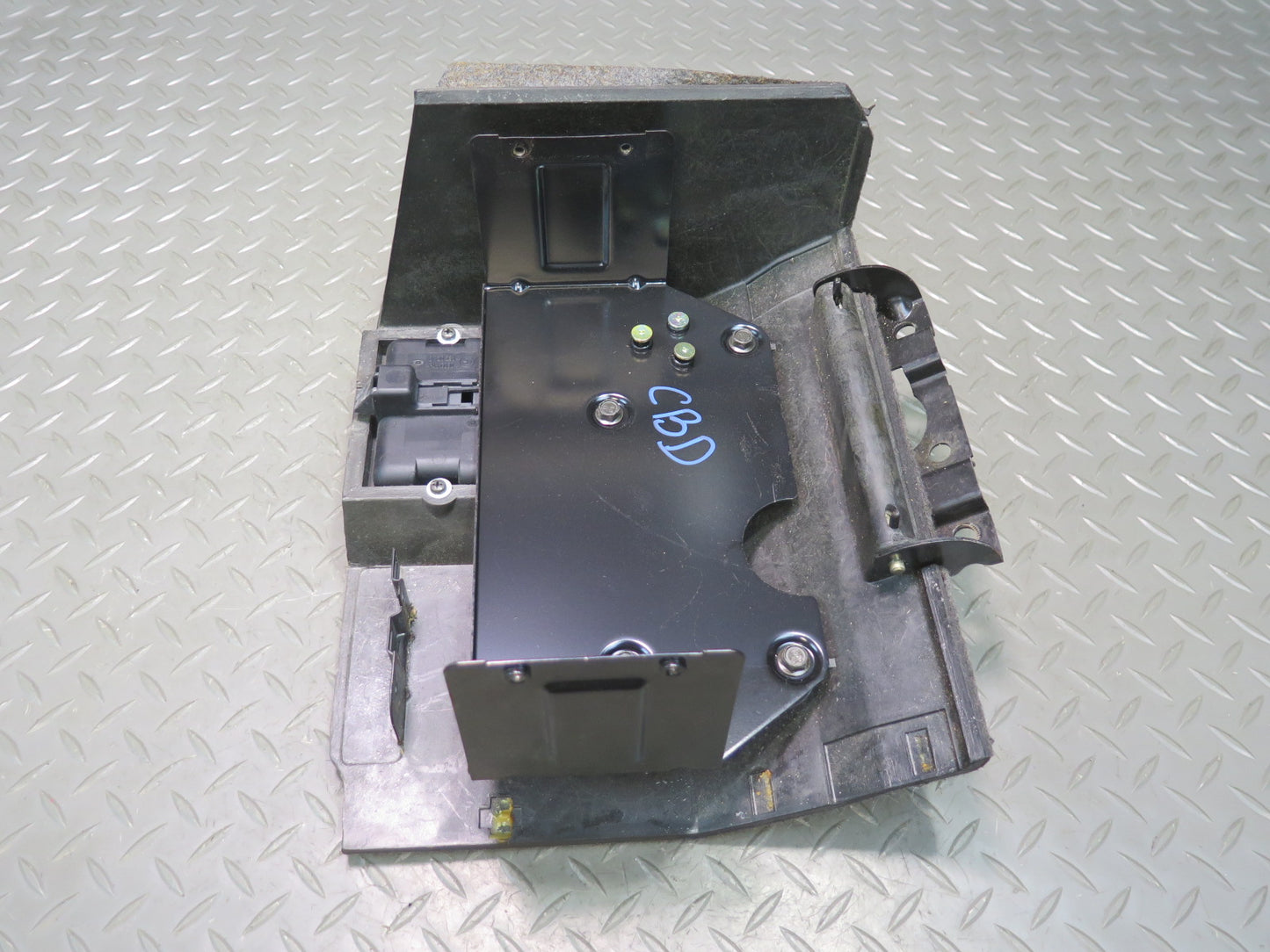 96-99 BMW E36 328ic Convertible Rear Trunk CD Changer Holder w Handle Gray OEM