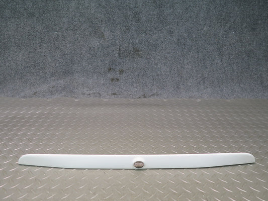 94-99 BMW E36 328ci 325ci Trunk Lid Finisher Trim Molding Grip Alpinweiss OEM