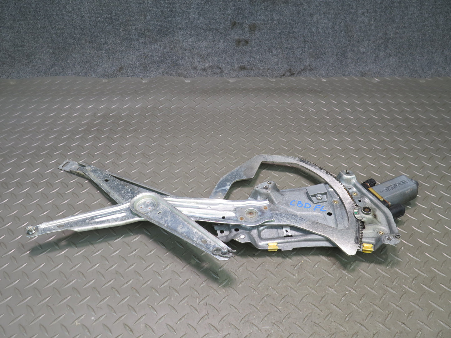 94-99 BMW E36 328IC Convertible Coupe Left Door Window Regulator w Motor OEM