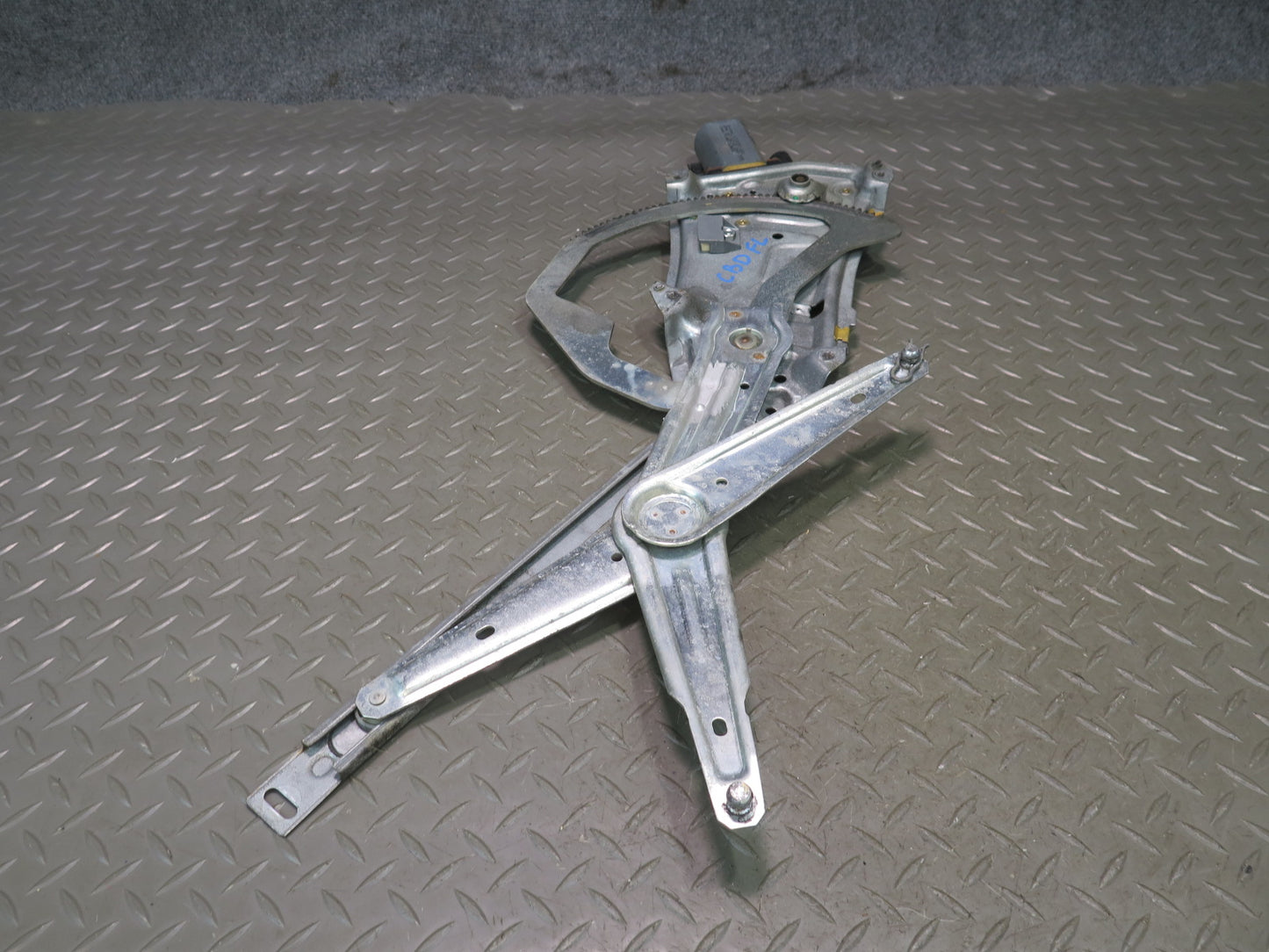 94-99 BMW E36 328IC Convertible Coupe Left Door Window Regulator w Motor OEM