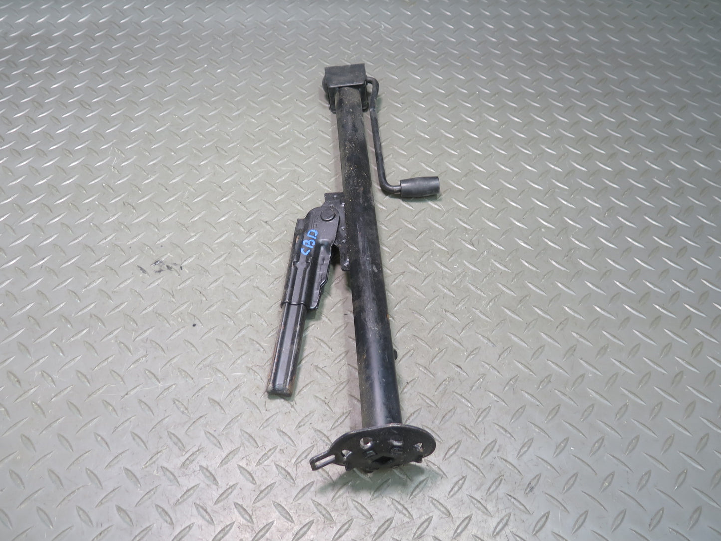 94-99 BMW E36 328iC Emergency Spare Tire Lift Jack Holder Wrench Tool KIT OEM
