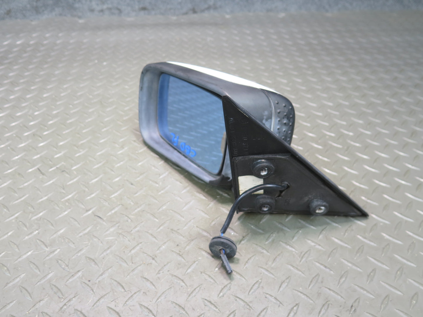 96-99 BMW E36 328iC 2-DOOR Left Exterior Side View Mirror Glass Discoloration