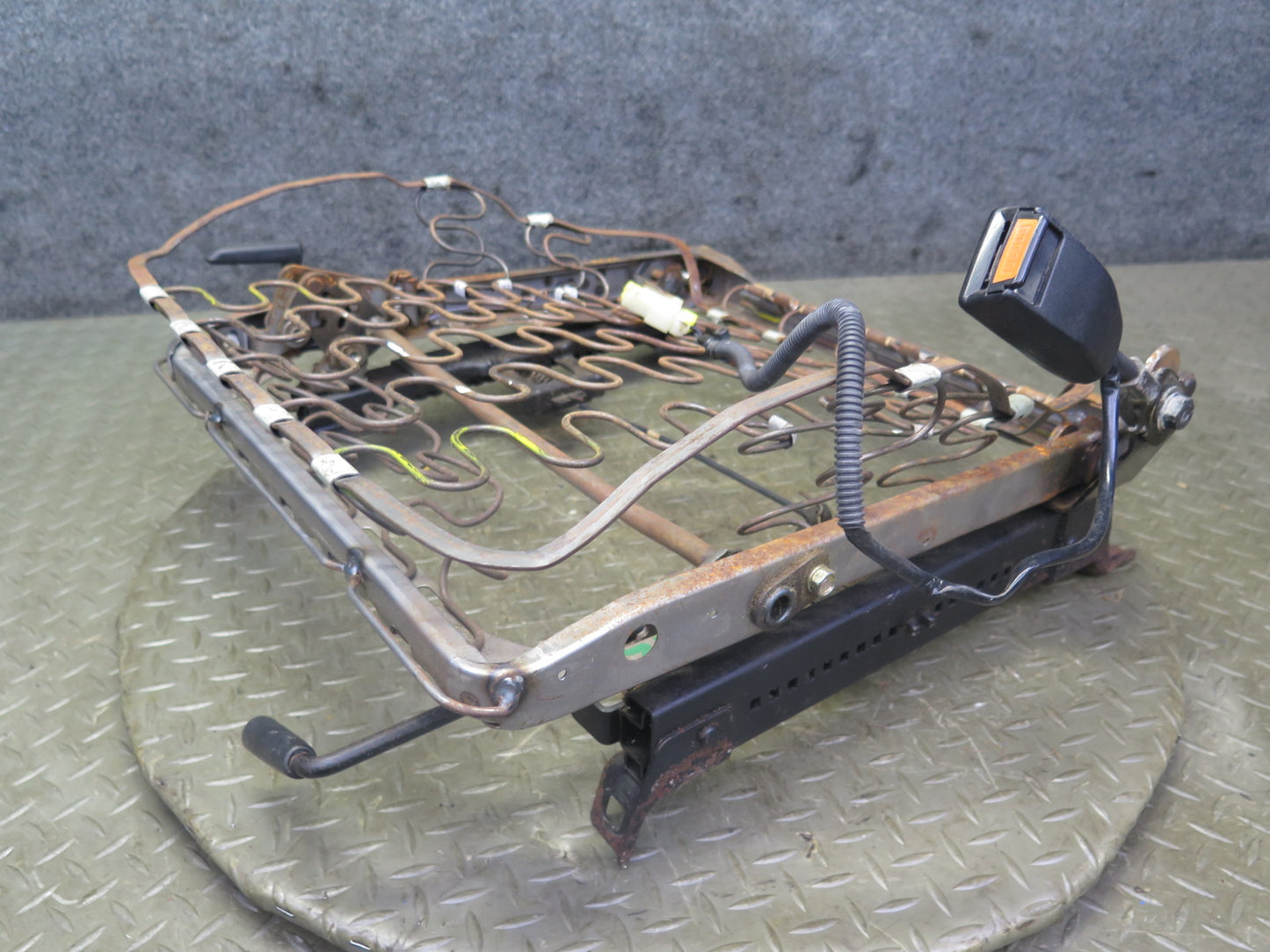 84-86 Nissan Z31 300ZX Front Right Seat Lower Frame Track Rail OEM