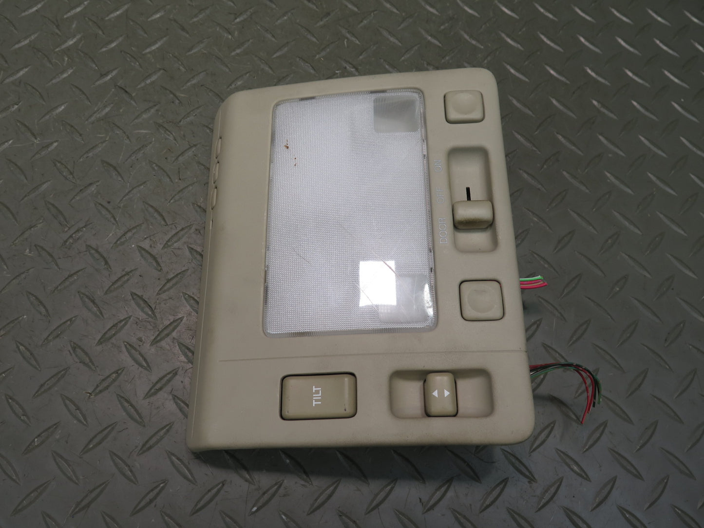 98-00 UCF20L LS400 Set of 5 Front & Rear Overhead Dome Light Lamp Ivory OEM