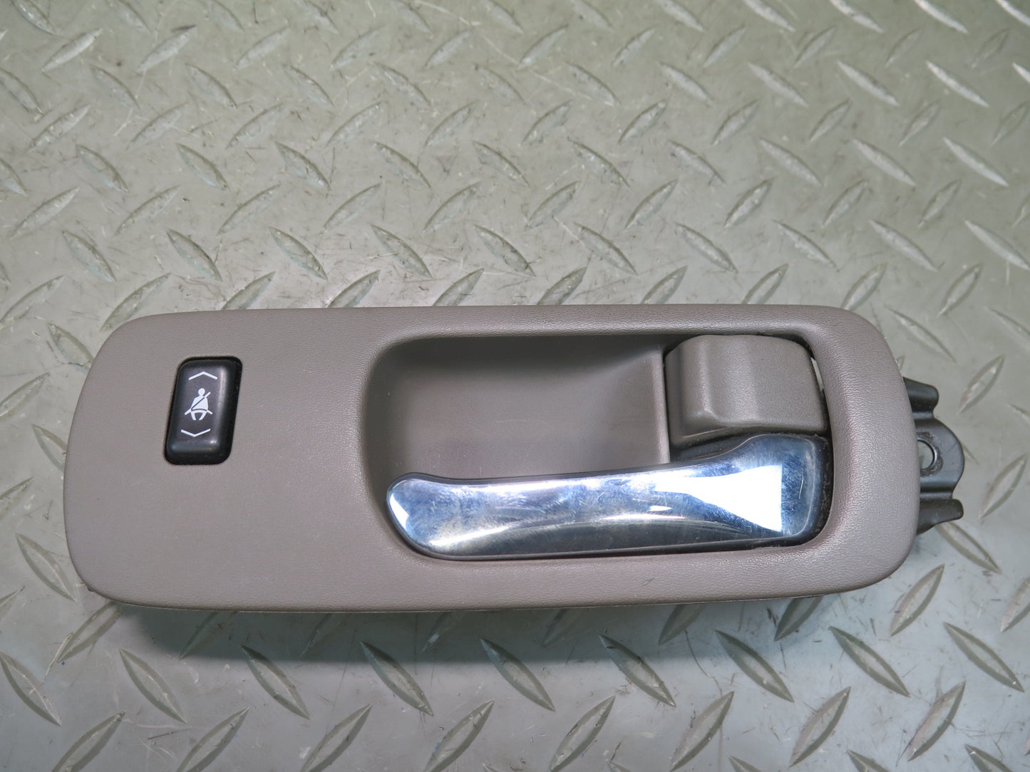 95-00 Lexus UCF20L LS400 Set of 4 Interior Door Handle w Trim & Switch Brown OEM