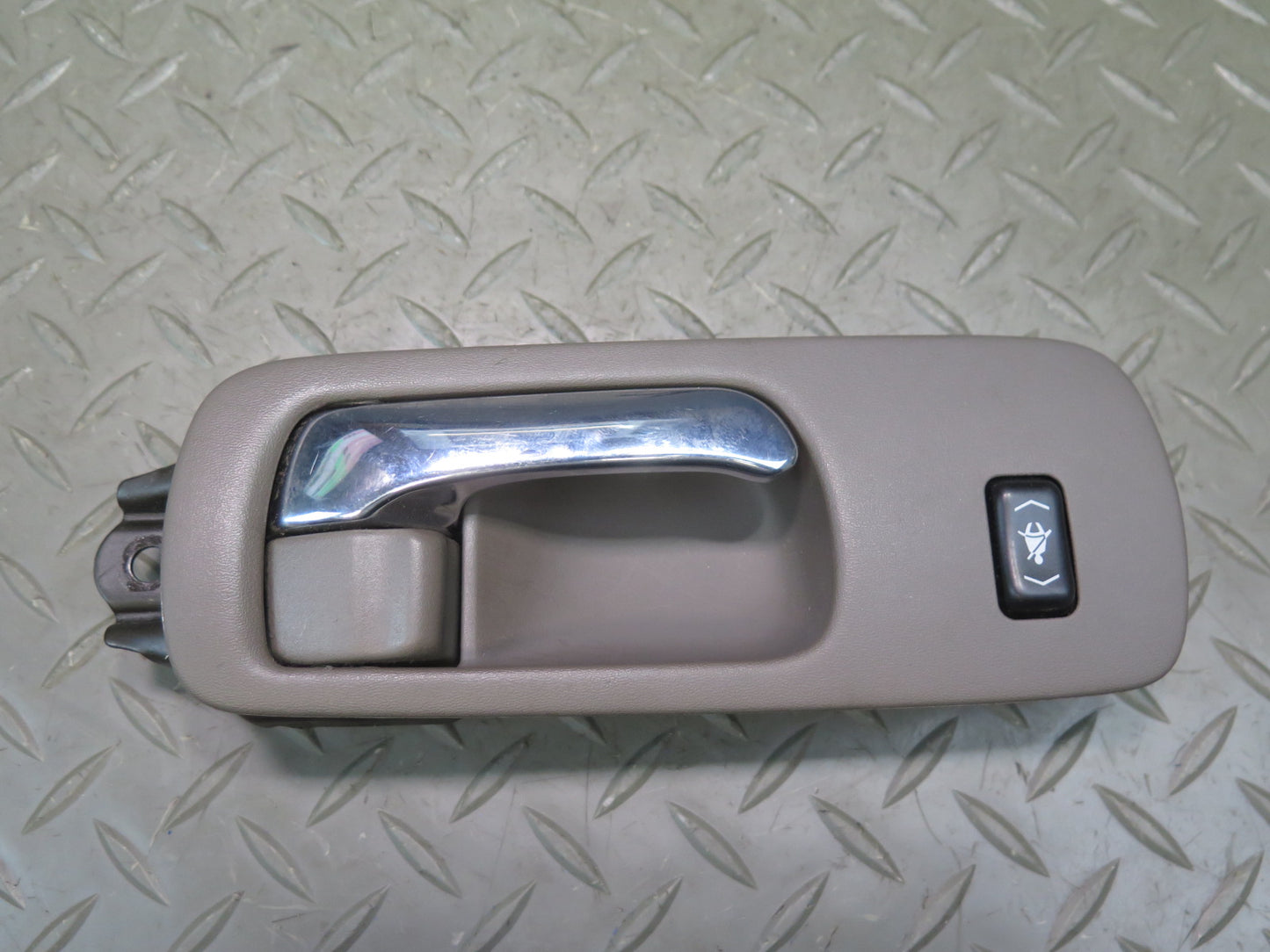 95-00 Lexus UCF20L LS400 Set of 4 Interior Door Handle w Trim & Switch Brown OEM