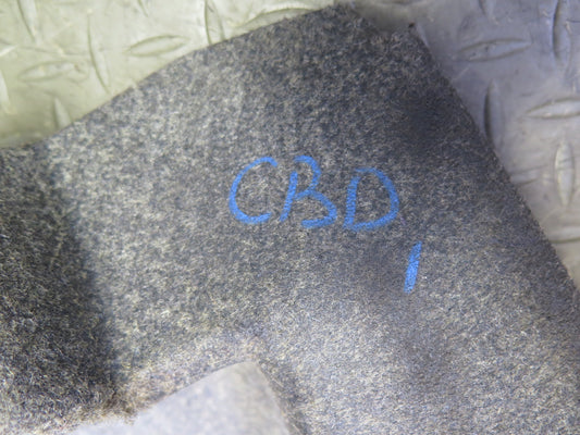 96-99 BMW E36 328iC Convertible Set of 2 Rear Trunk Carpet Liner Trim Panel OEM
