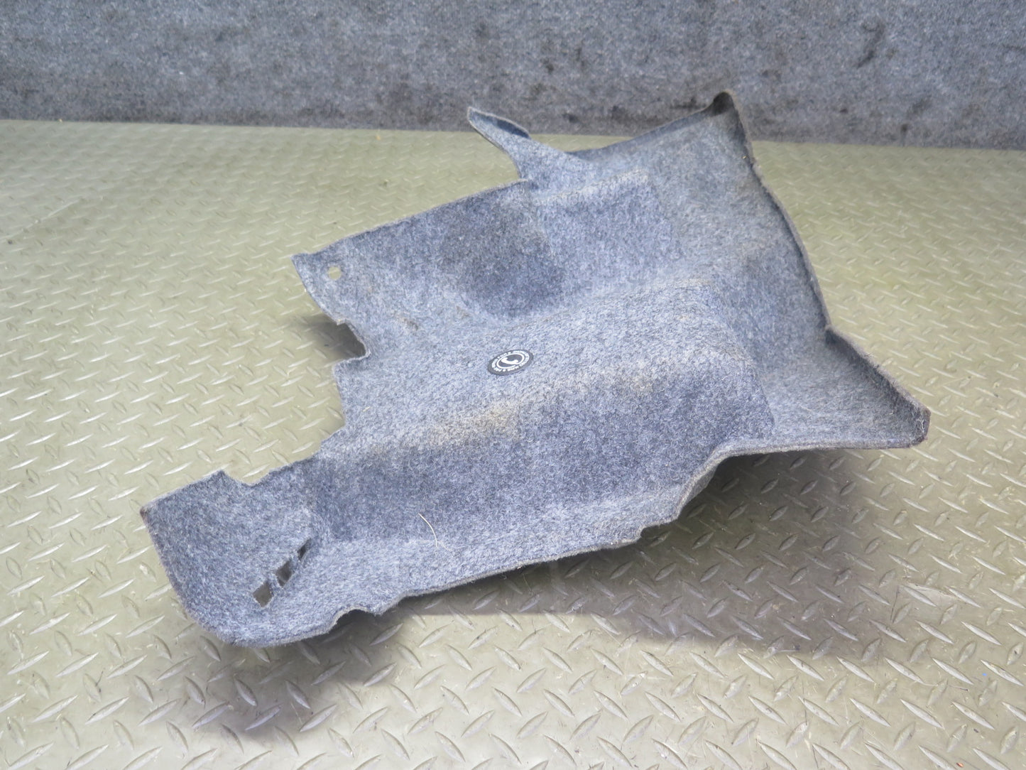 96-99 BMW E36 328iC Convertible Set of 2 Rear Trunk Carpet Liner Trim Panel OEM