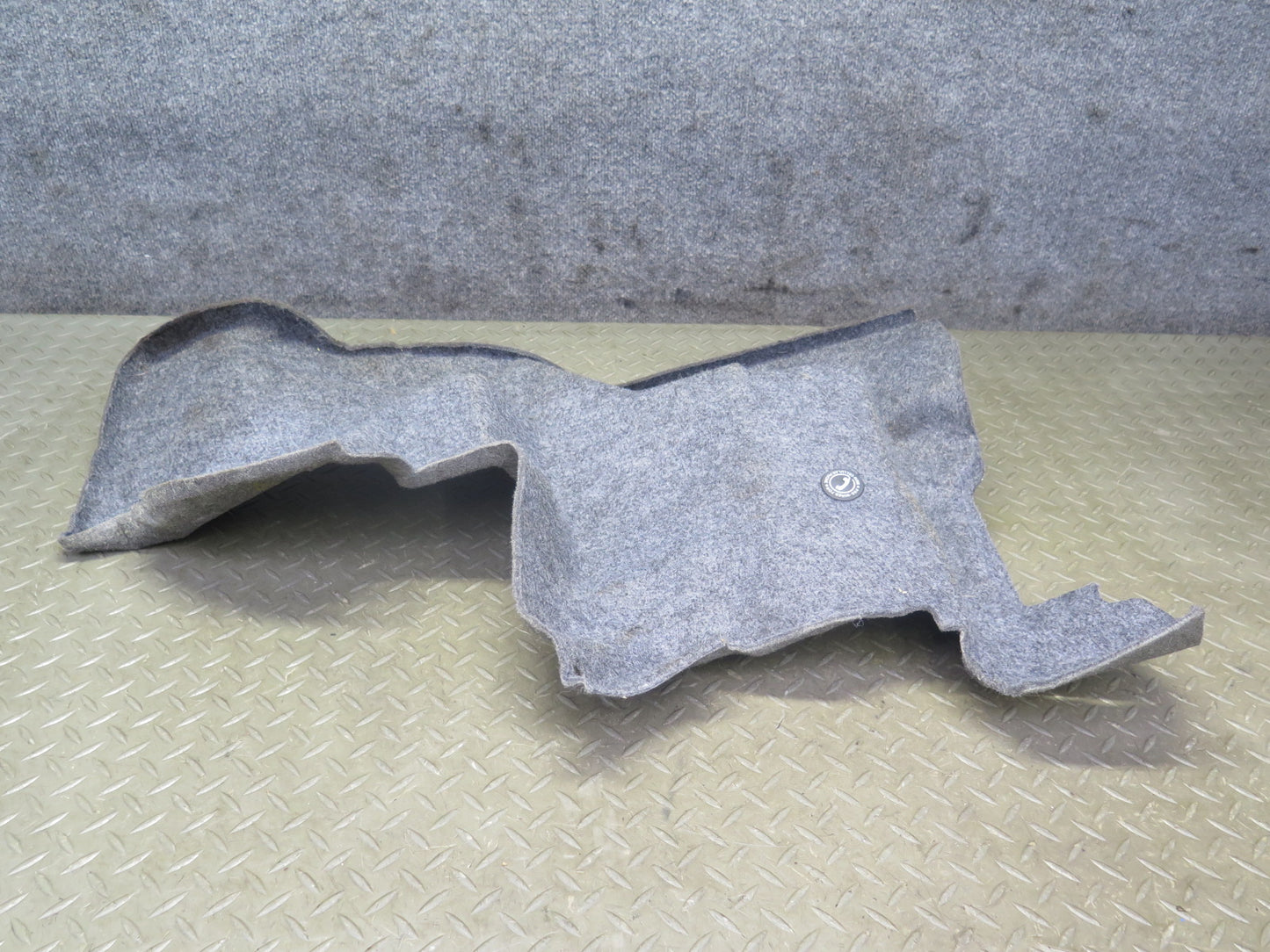 96-99 BMW E36 328iC Convertible Set of 2 Rear Trunk Carpet Liner Trim Panel OEM