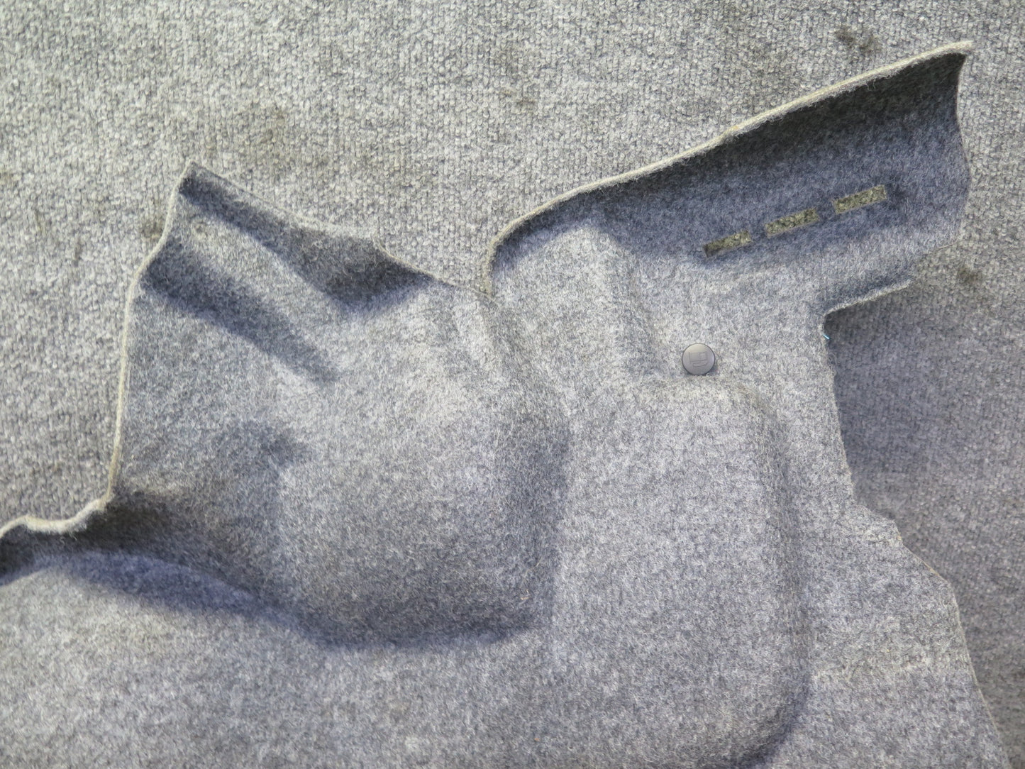 96-99 BMW E36 328iC Convertible Set of 2 Rear Trunk Carpet Liner Trim Panel OEM