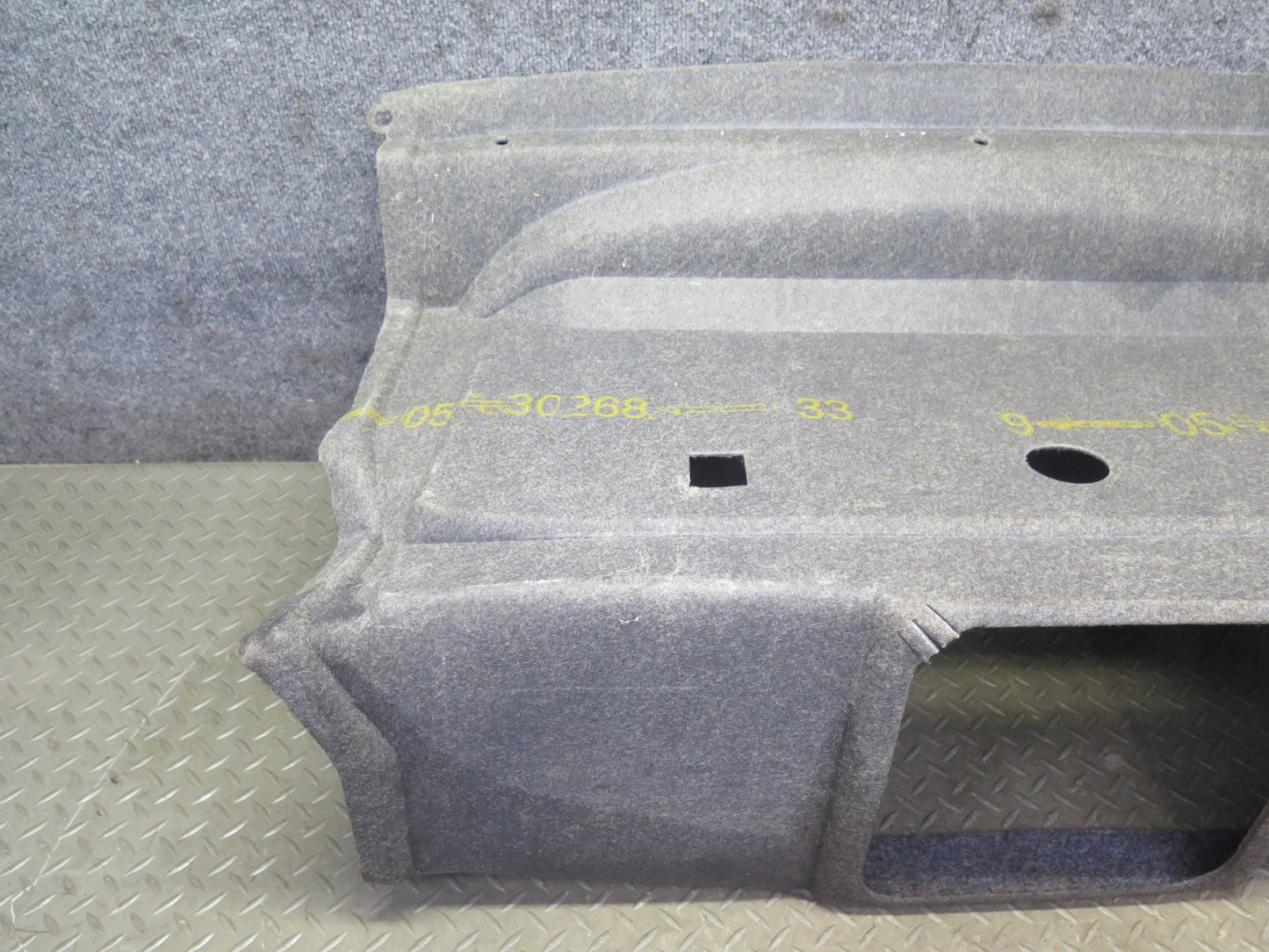 94-99 BMW E36 325iC 328iC Convertible Rear Trunk Carpet Liner Trim Cover OEM