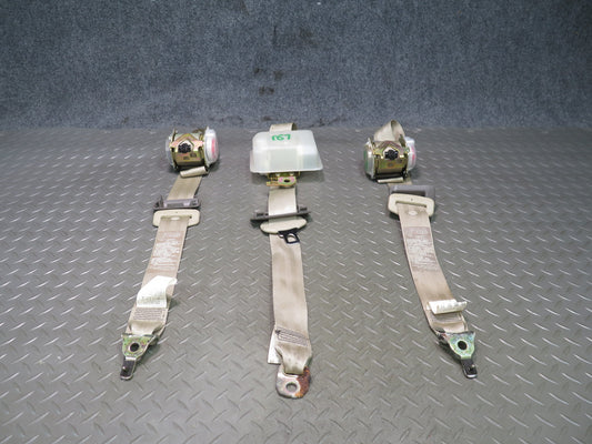 98-00 LEXUS LS400 UCF20 REAR LEFT CENTER RIGHT SIDE SEATBELT RETRACTOR SET OEM