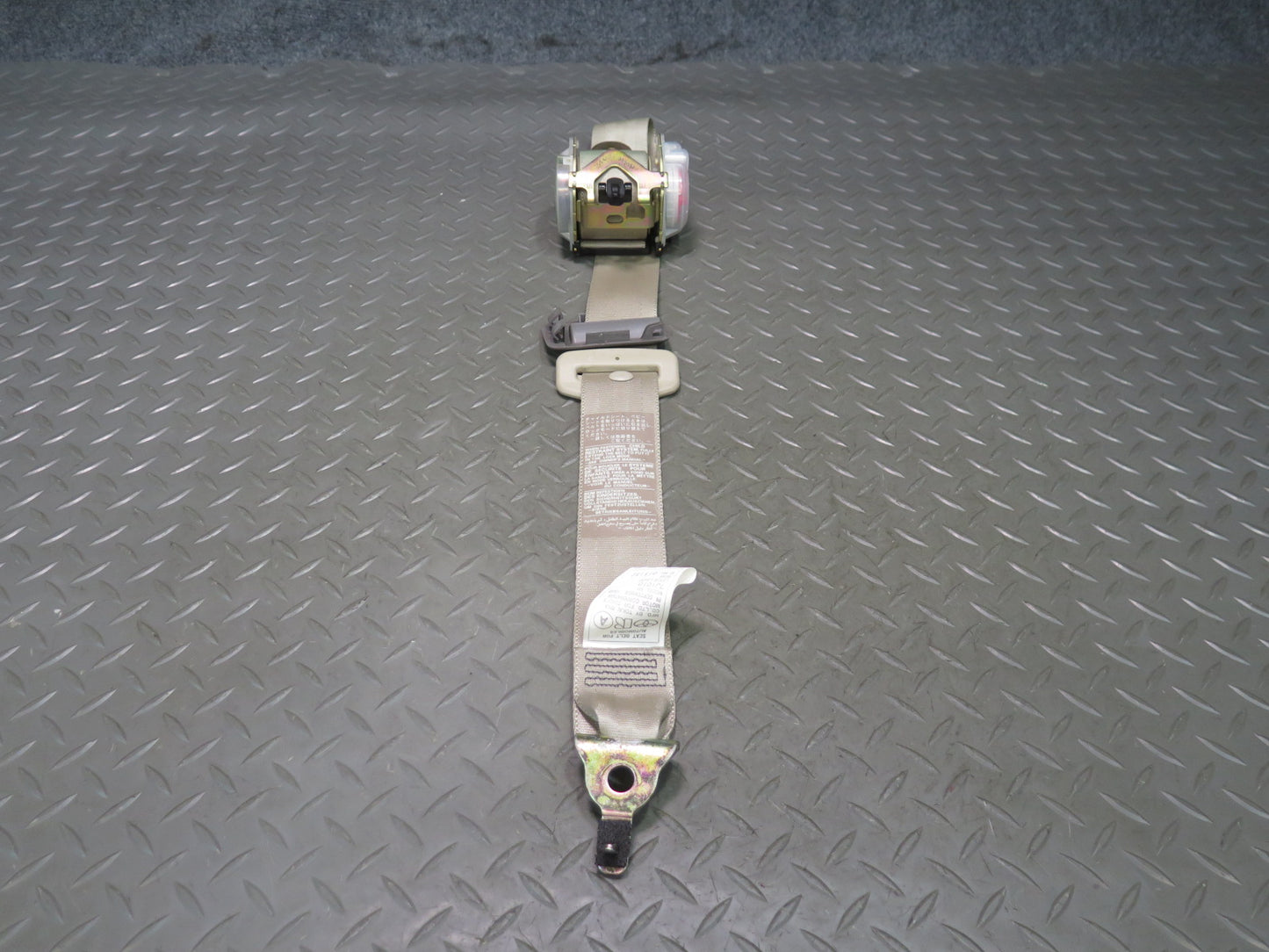 98-00 LEXUS LS400 UCF20 REAR LEFT CENTER RIGHT SIDE SEATBELT RETRACTOR SET OEM