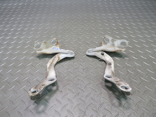 95-00 Lexus LS400 UCF20L Set of 2 Front Left & Right Hood Hinge White OEM