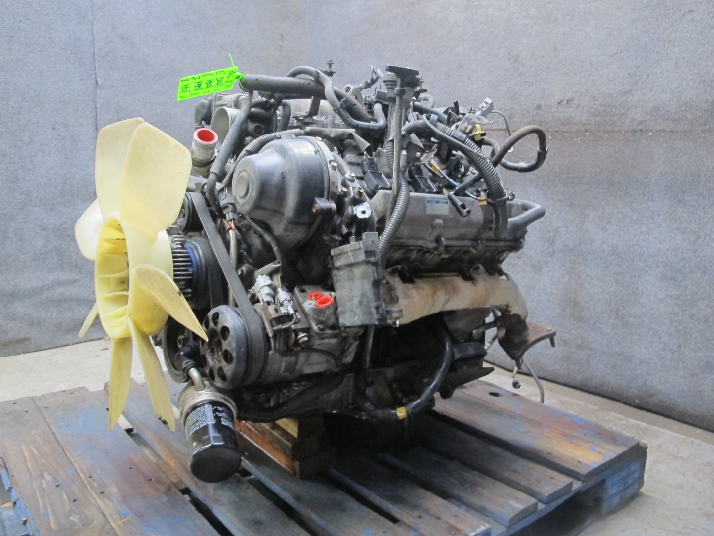 2003 Lexus UZJ100L LX470 4.7L V8 2UZFE Complete Engine Motor VIN T 5th Digit