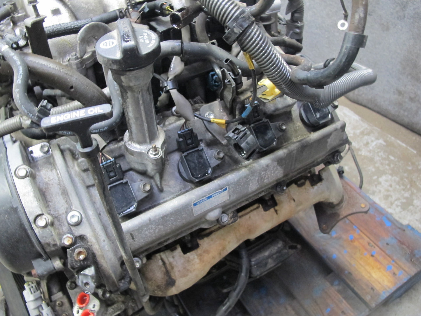 2003 Lexus UZJ100L LX470 4.7L V8 2UZFE Complete Engine Motor VIN T 5th Digit