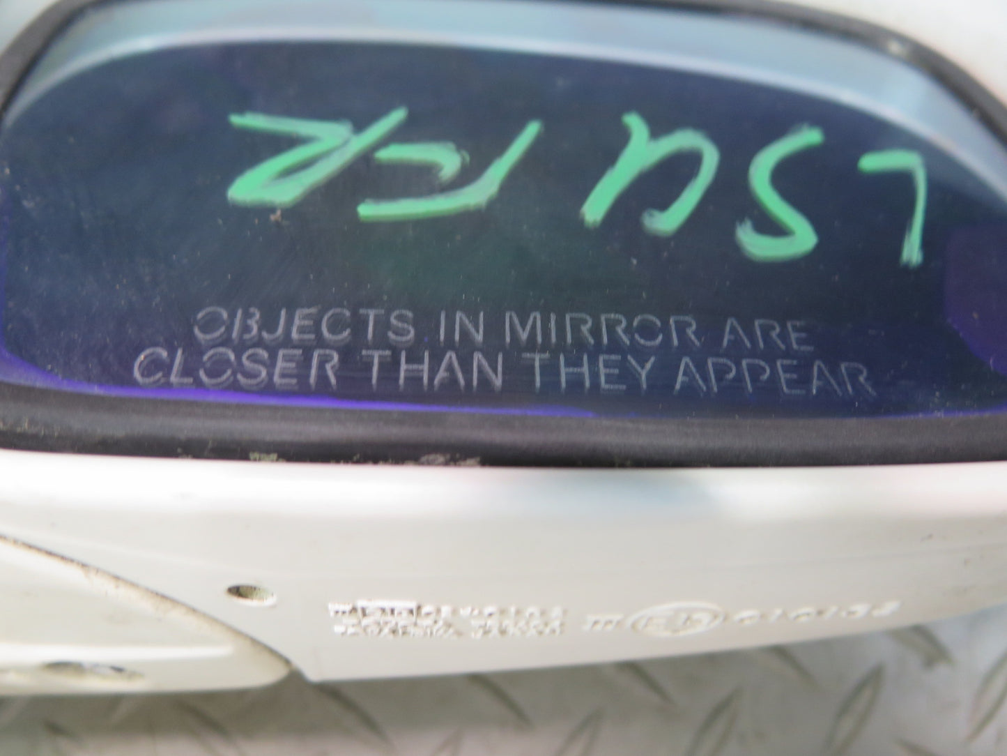 98-00 Lexus UCF20L LS400 Right Door Exterior Side View Heated Mirror White OEM