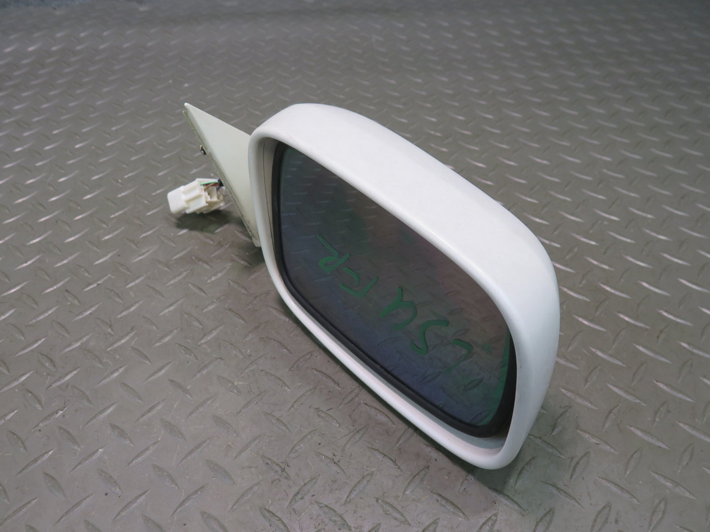 98-00 Lexus UCF20L LS400 Right Door Exterior Side View Heated Mirror White OEM