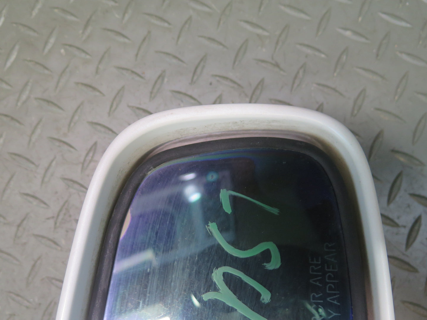 98-00 Lexus UCF20L LS400 Right Door Exterior Side View Heated Mirror White OEM