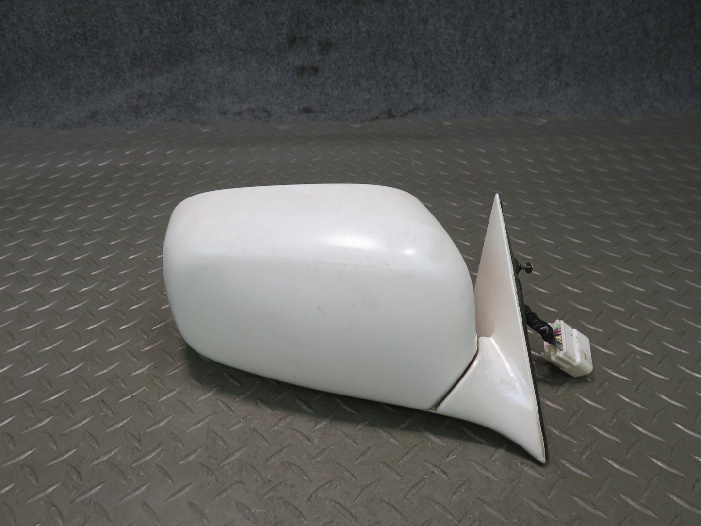 98-00 Lexus UCF20L LS400 Right Door Exterior Side View Heated Mirror White OEM