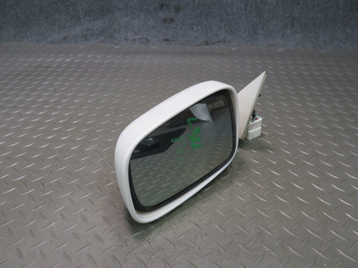 98-00 Lexus UCF20L LS400 Left Door Exterior Side View Heated Mirror White OEM