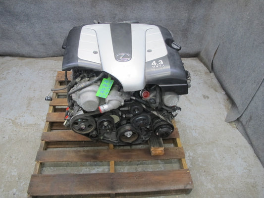02-10 Lexus UZZ40L SC430 4.3L 3UZFE VIN N 5th Digit Engine Motor 126k Miles OEM