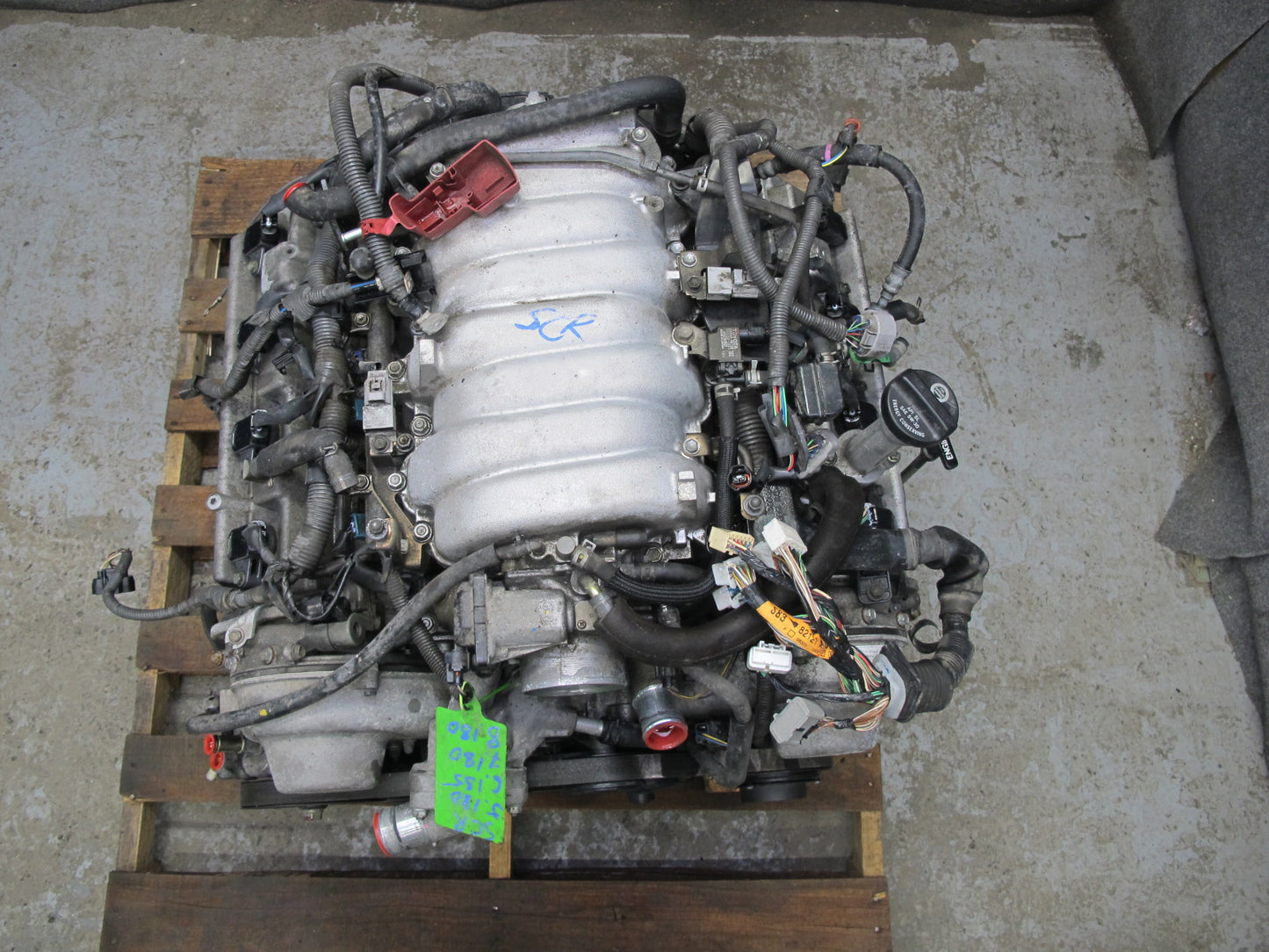 02-10 Lexus UZZ40L SC430 4.3L 3UZFE VIN N 5th Digit Engine Motor 126k Miles OEM