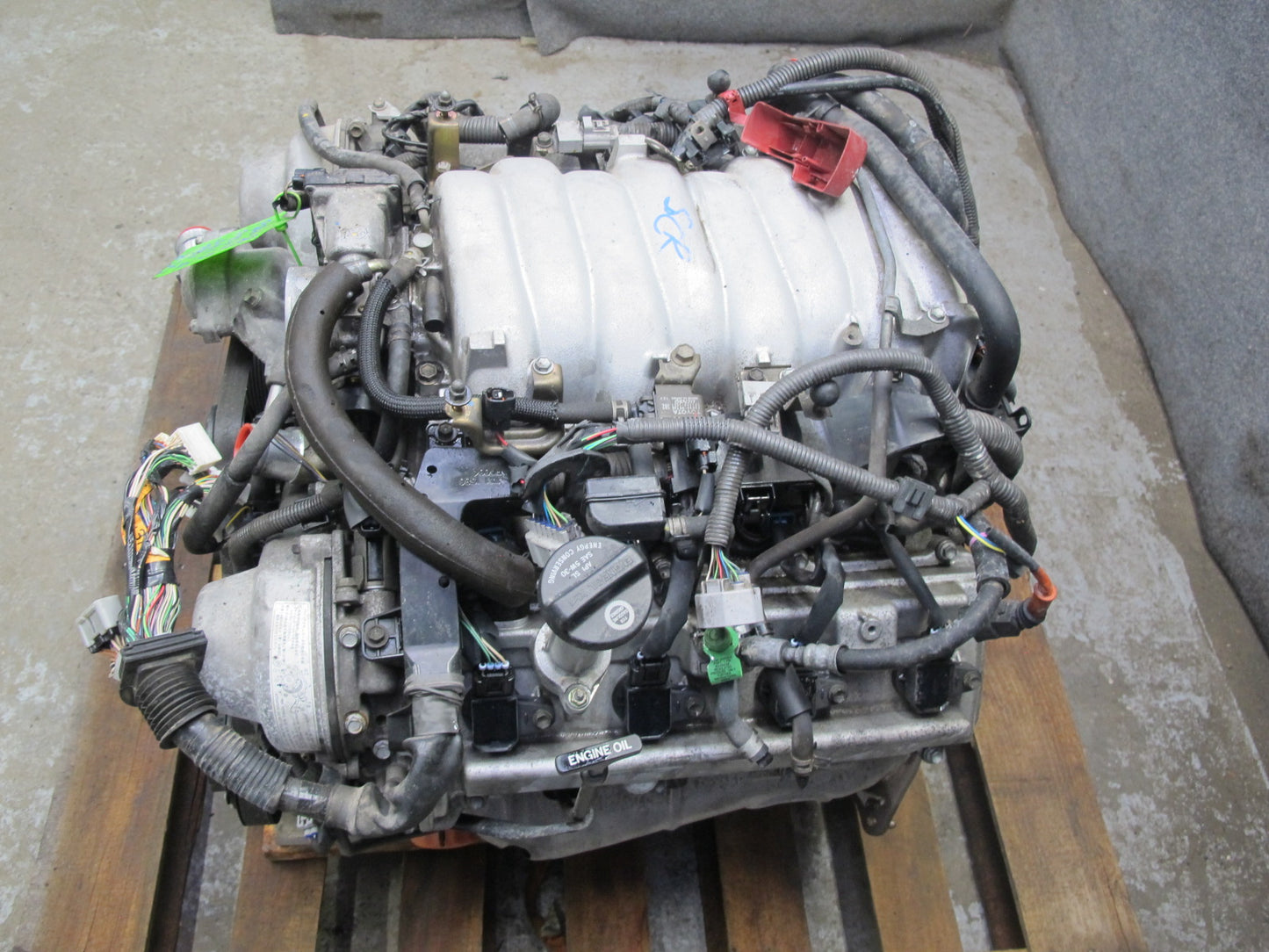 02-10 Lexus UZZ40L SC430 4.3L 3UZFE VIN N 5th Digit Engine Motor 126k Miles OEM