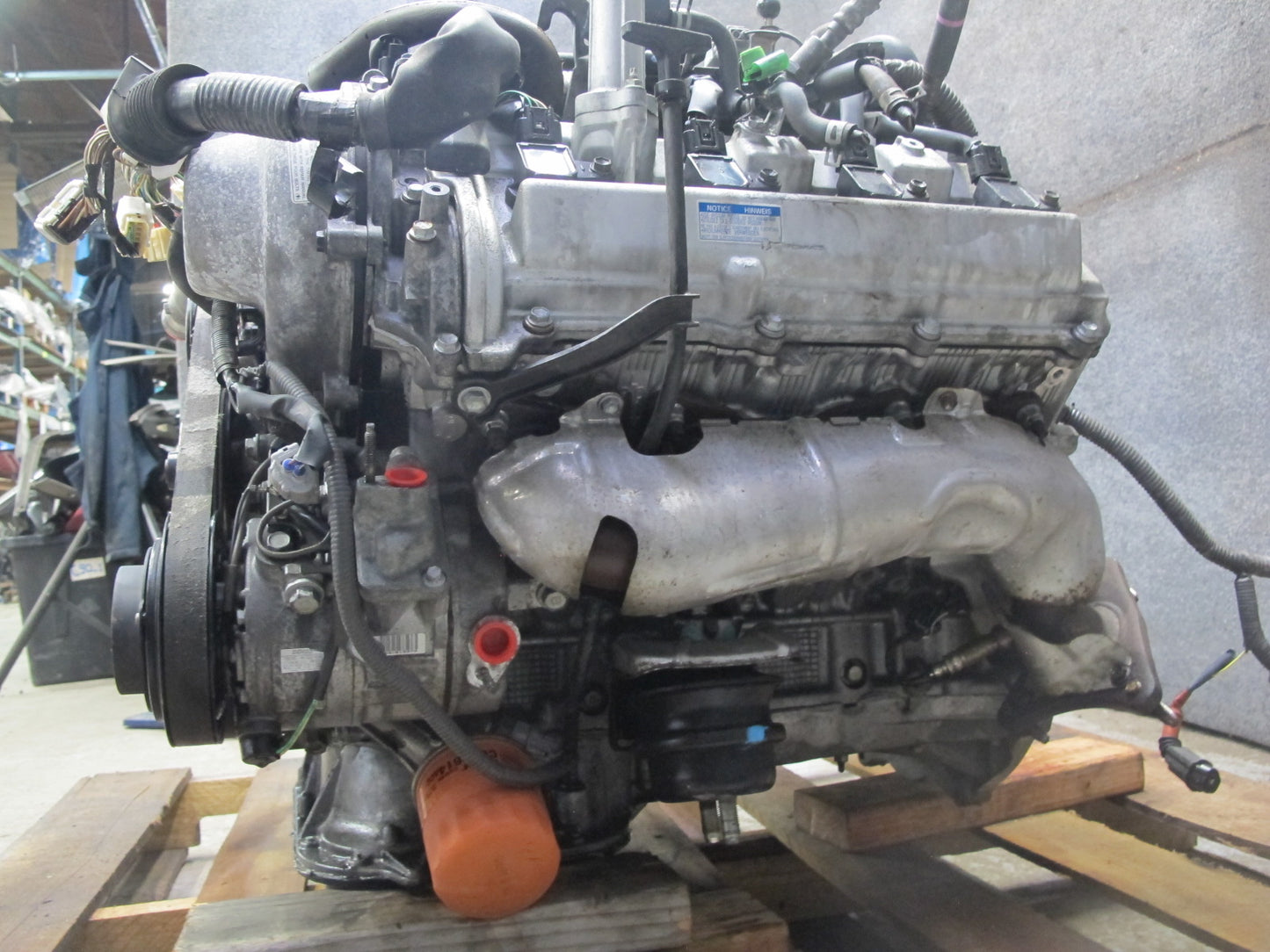 02-10 Lexus UZZ40L SC430 4.3L 3UZFE VIN N 5th Digit Engine Motor 126k Miles OEM