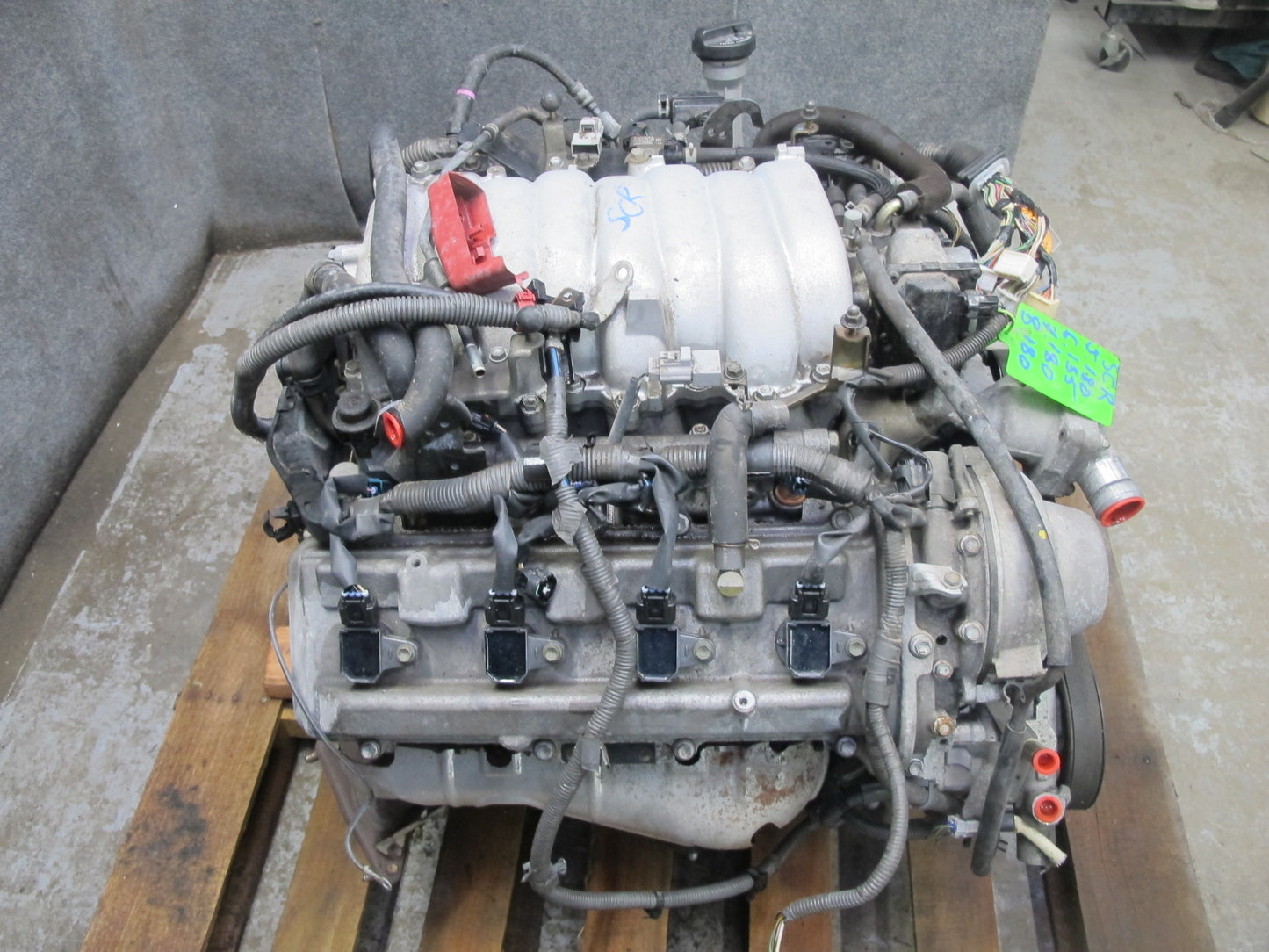 02-10 Lexus UZZ40L SC430 4.3L 3UZFE VIN N 5th Digit Engine Motor 126k Miles OEM