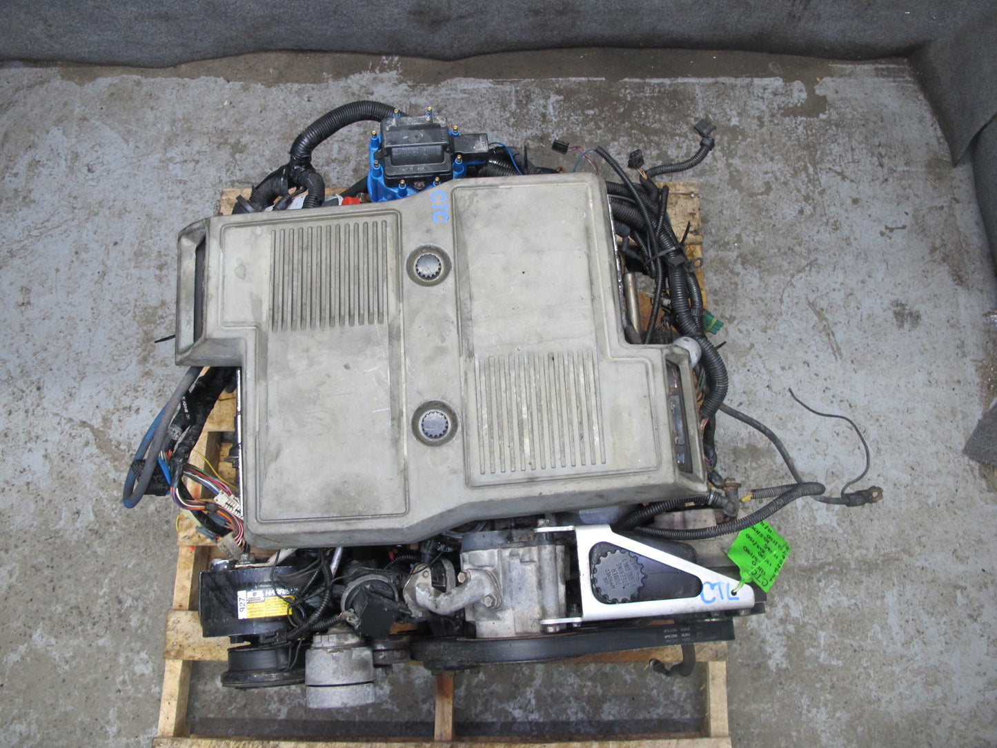 1984 Chevrolet Corvette C4 5.7L V8 L83 VIN 8 8th Complete Engine Motor 121K Mile