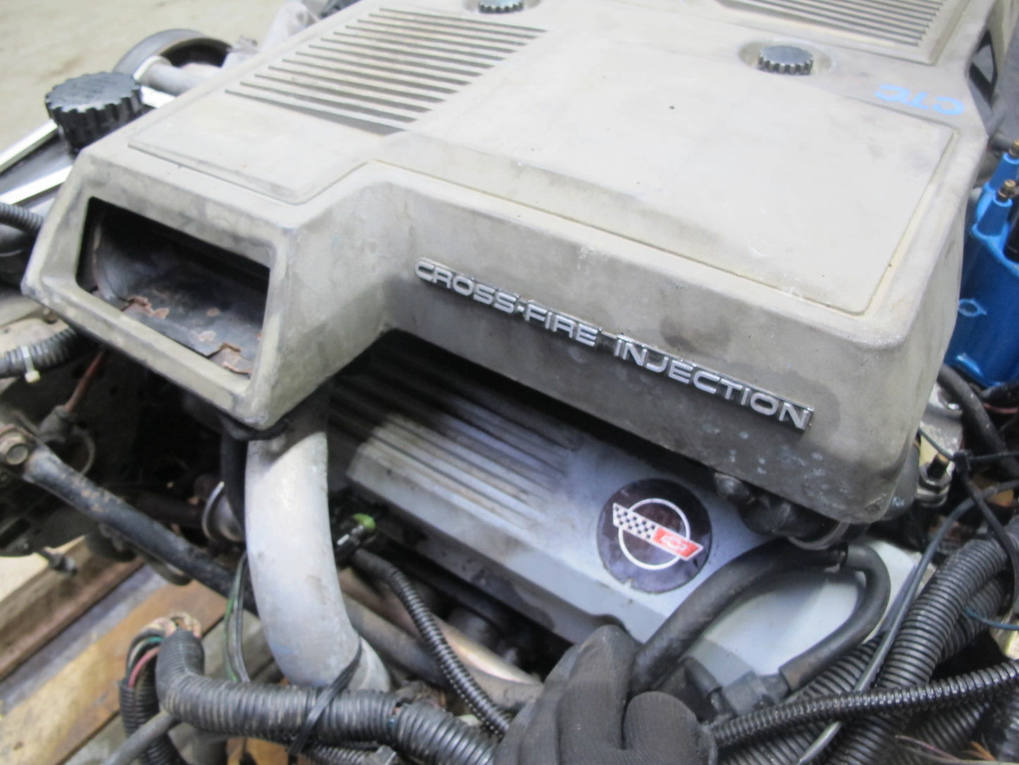 1984 Chevrolet Corvette C4 5.7L V8 L83 VIN 8 8th Complete Engine Motor 121K Mile