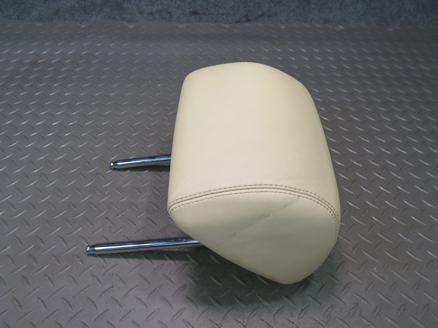 2006-2012 Bentley Flying Spur Rear Left & Right Side Seat Headrest Beige Set