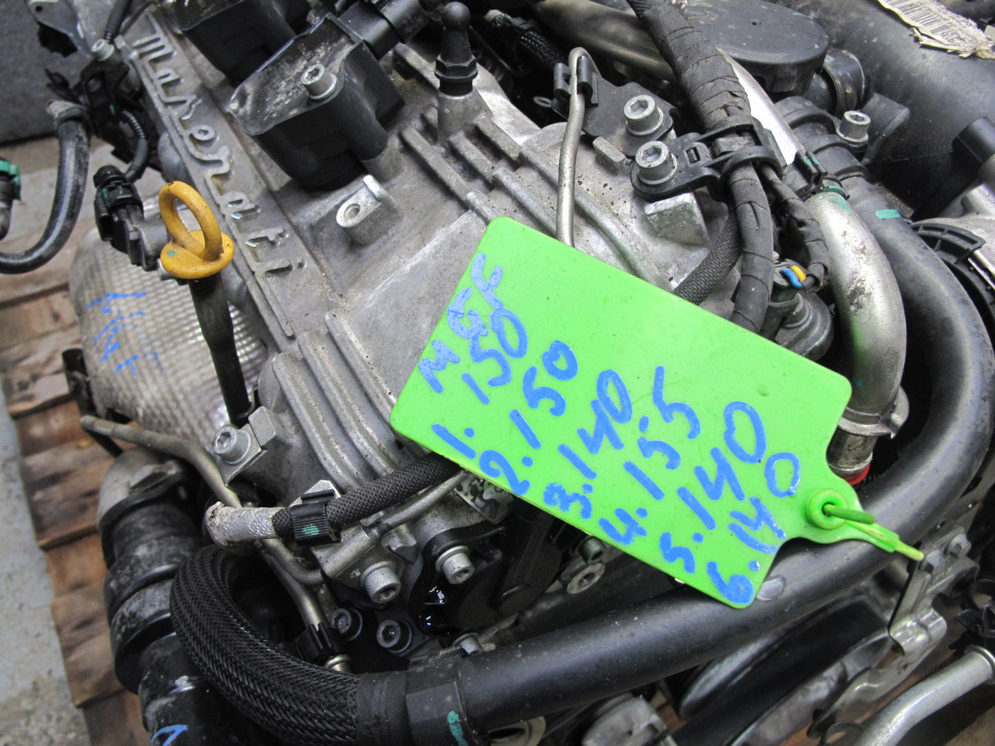 14-17 Maserati Ghibli M157 SQ4 3.0L F160 AWD A/T Twin Turbo Engine Motor 126K