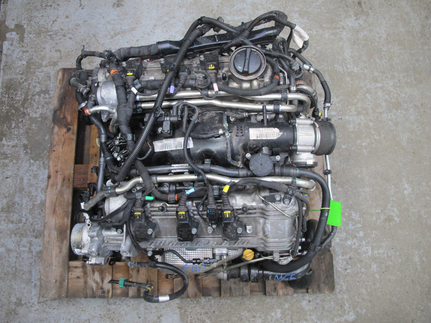 14-17 Maserati Ghibli M157 SQ4 3.0L F160 AWD A/T Twin Turbo Engine Motor 126K