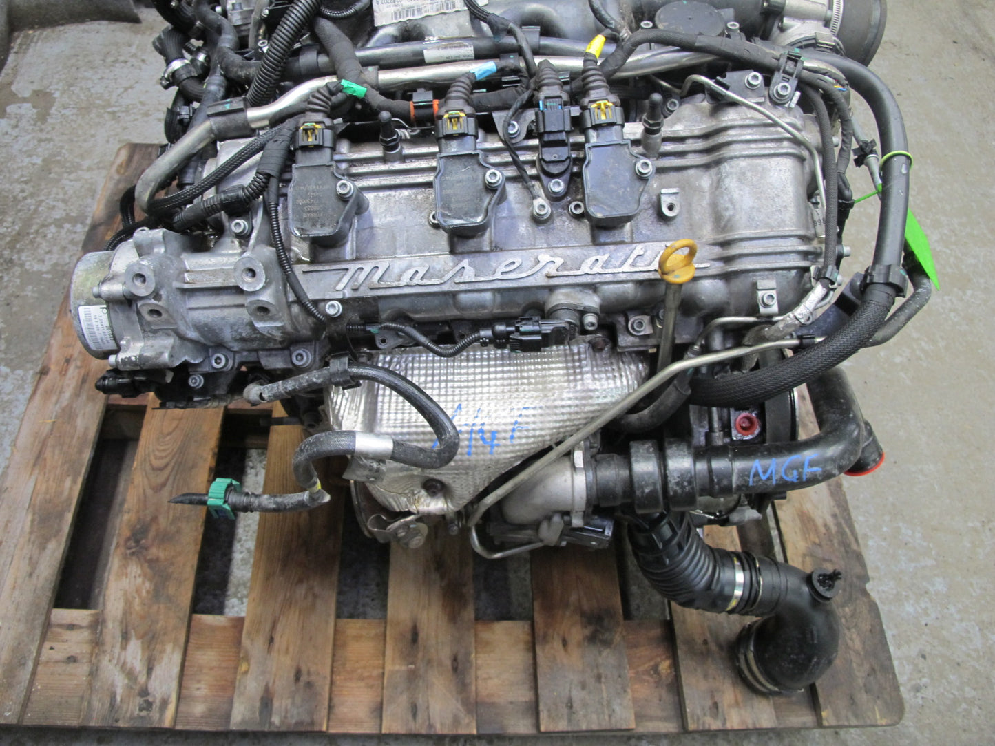 14-17 Maserati Ghibli M157 SQ4 3.0L F160 AWD A/T Twin Turbo Engine Motor 126K