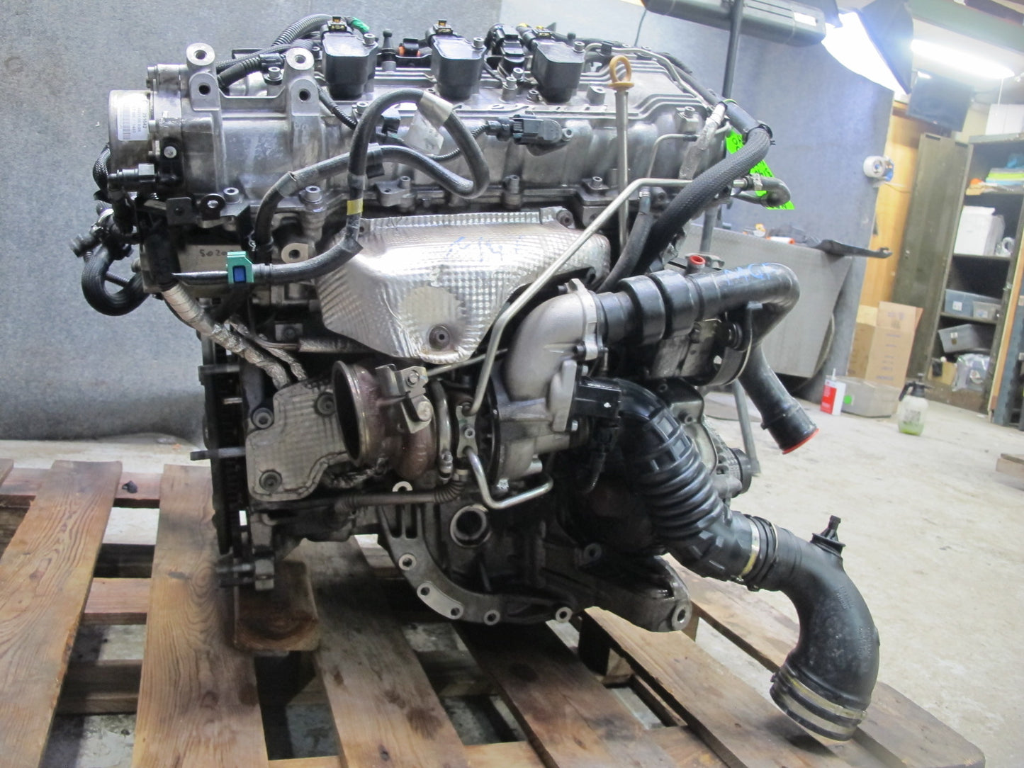 14-17 Maserati Ghibli M157 SQ4 3.0L F160 AWD A/T Twin Turbo Engine Motor 126K
