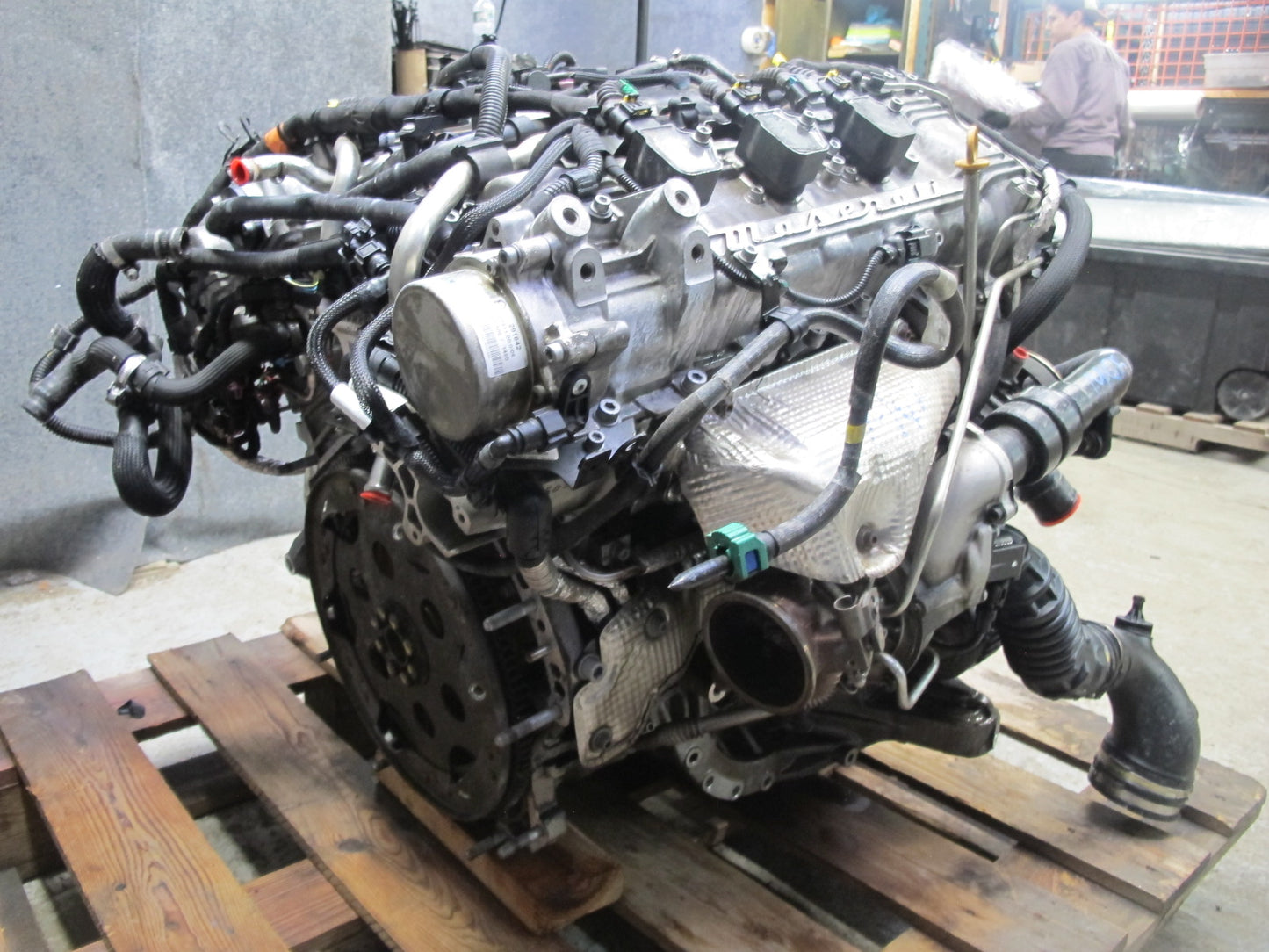 14-17 Maserati Ghibli M157 SQ4 3.0L F160 AWD A/T Twin Turbo Engine Motor 126K