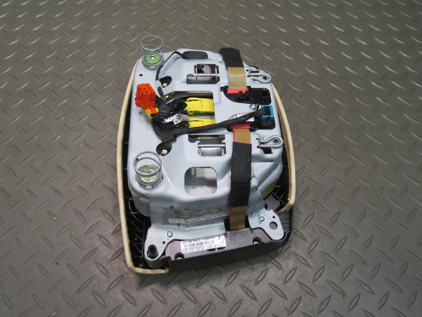 06-12 BENTLEY CONTINENTAL FLYING SPUR FRONT LEFT DRIVER SIDE STEERING WHEEL SRS AIRBAG OEM