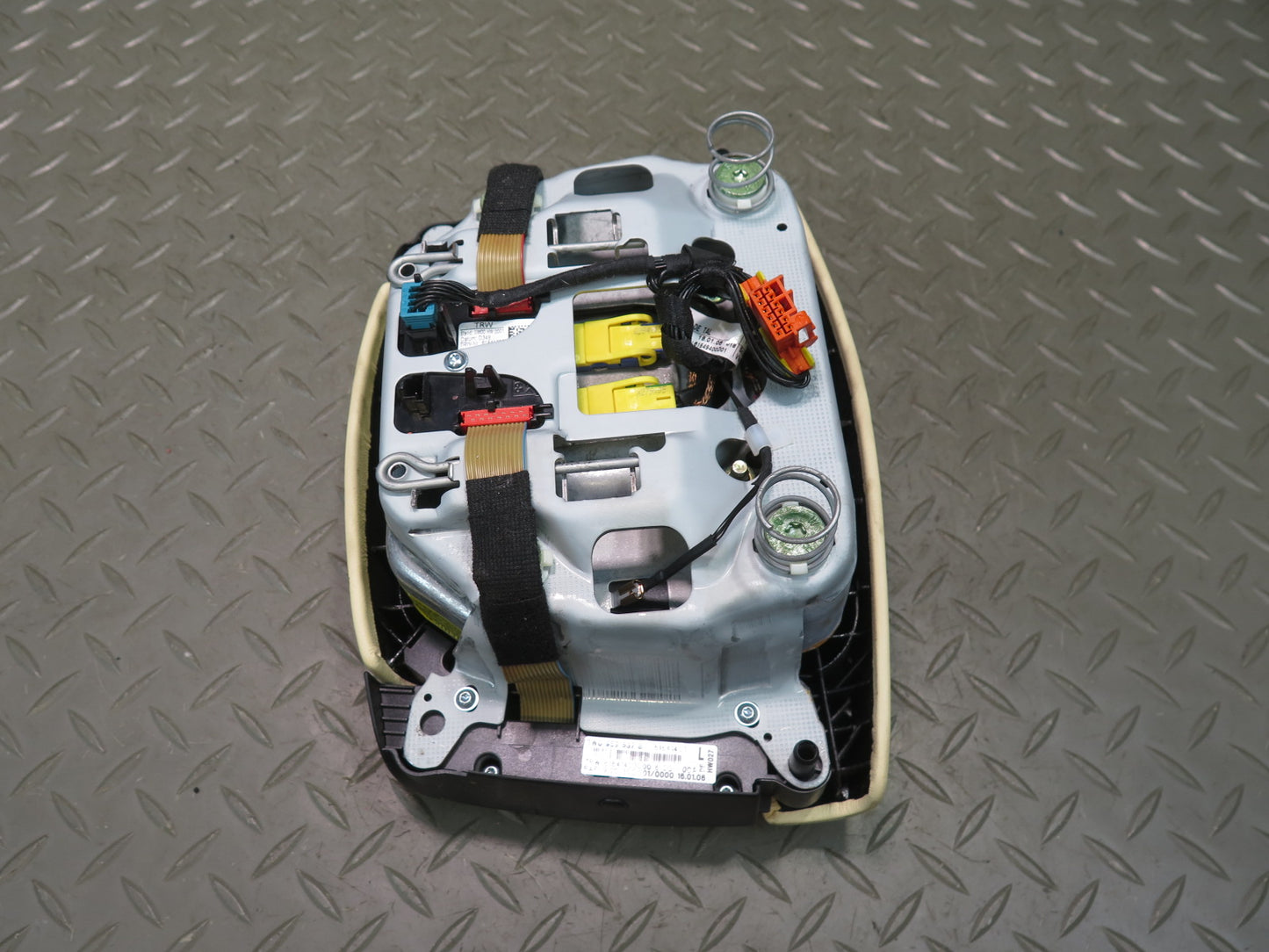 06-12 BENTLEY CONTINENTAL FLYING SPUR FRONT LEFT DRIVER SIDE STEERING WHEEL SRS AIRBAG OEM