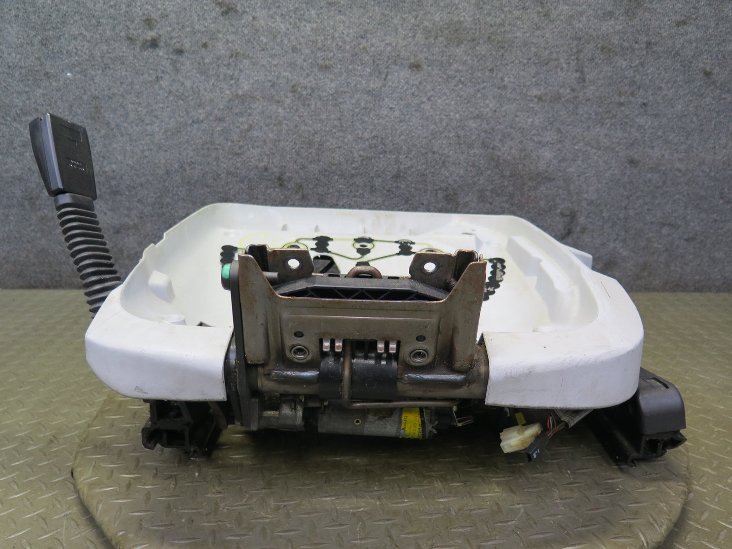 96-98 BMW E36 328i Convertible Front Right Seat Lower Frame Track Rail Motor OEM