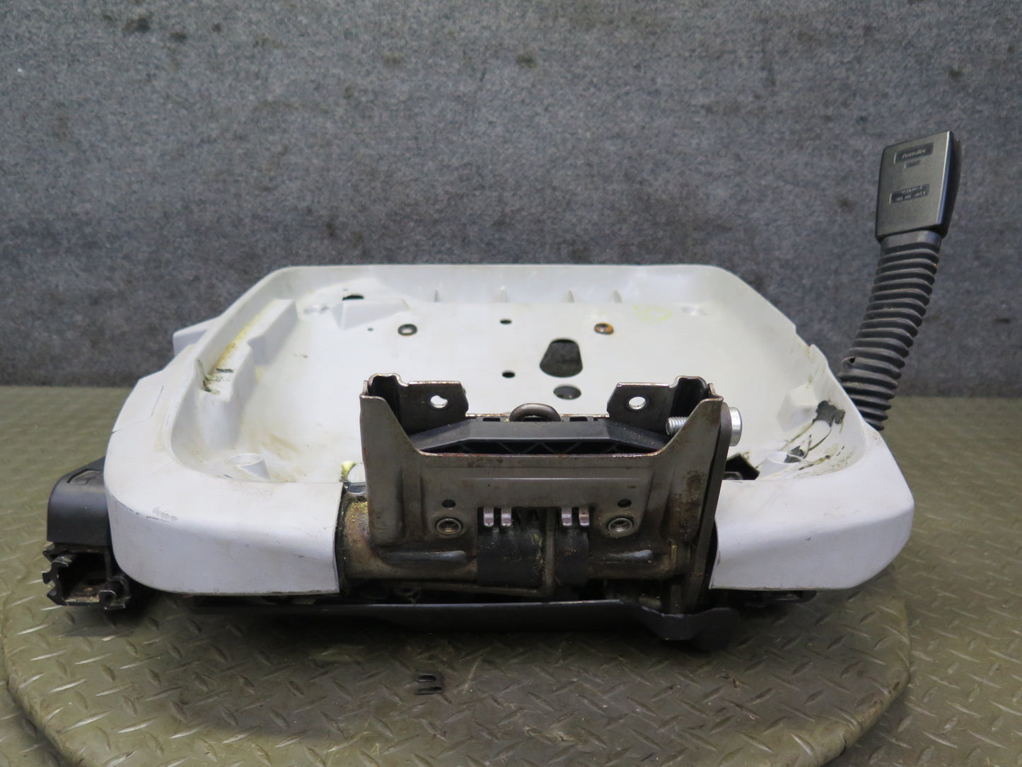 96-98 BMW E36 328iC Convertible Front Left Seat Lower Frame Track Rail Motor OEM