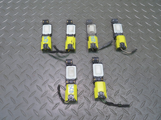 06-12 BENTLEY CONTINENTAL FLYING SPUR LEFT & RIGHT SIDE SRS AIRBAG IMPACT SENSOR 6PCS OEM