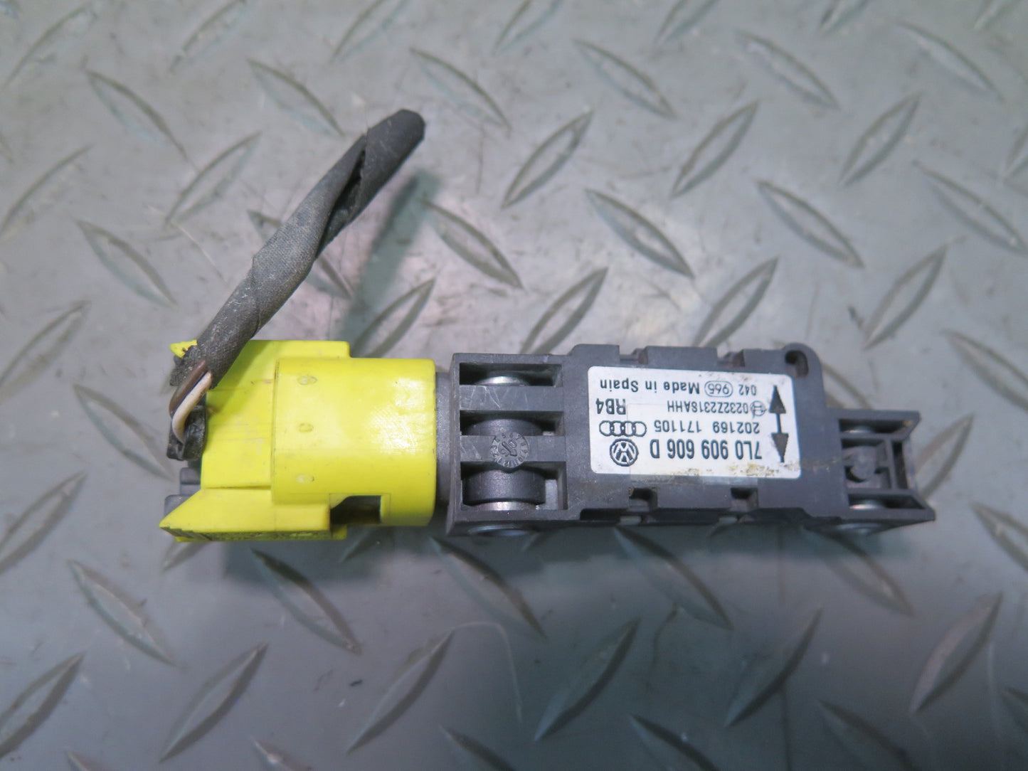 06-12 BENTLEY CONTINENTAL FLYING SPUR LEFT & RIGHT SIDE SRS AIRBAG IMPACT SENSOR 6PCS OEM