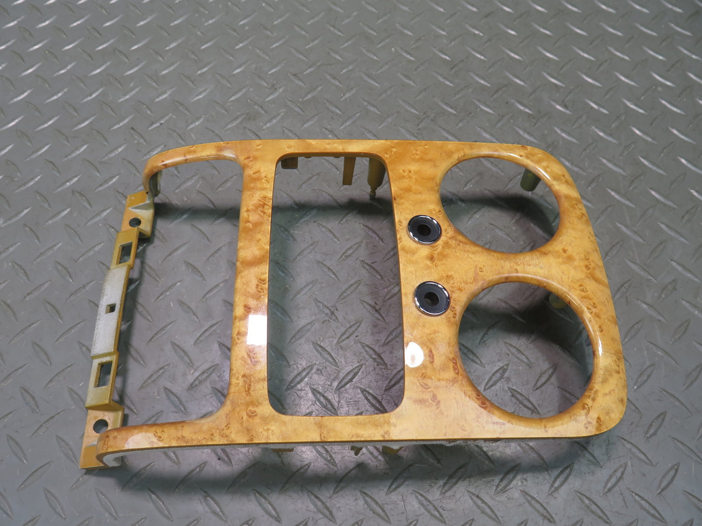 2006-2012 Bentley Flying Spur Center Console Rear A/C Vent Trim Bezel Wood