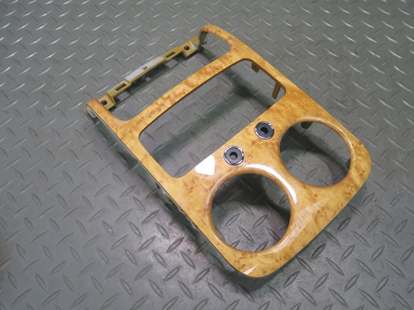 2006-2012 Bentley Flying Spur Center Console Rear A/C Vent Trim Bezel Wood