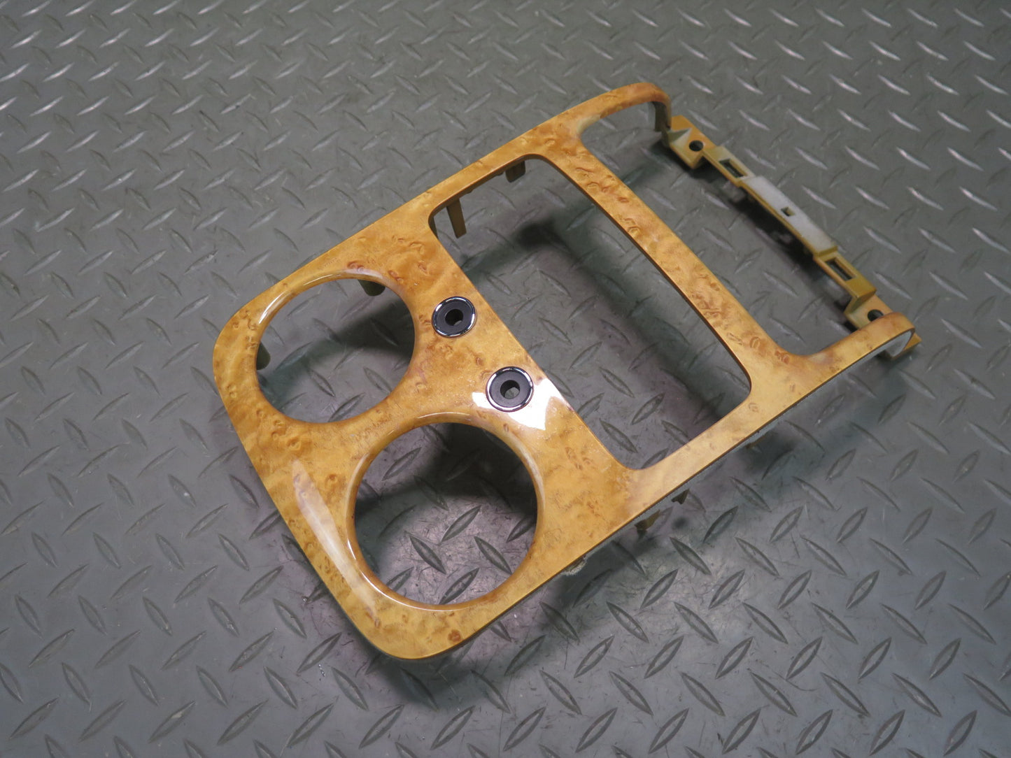 2006-2012 Bentley Flying Spur Center Console Rear A/C Vent Trim Bezel Wood