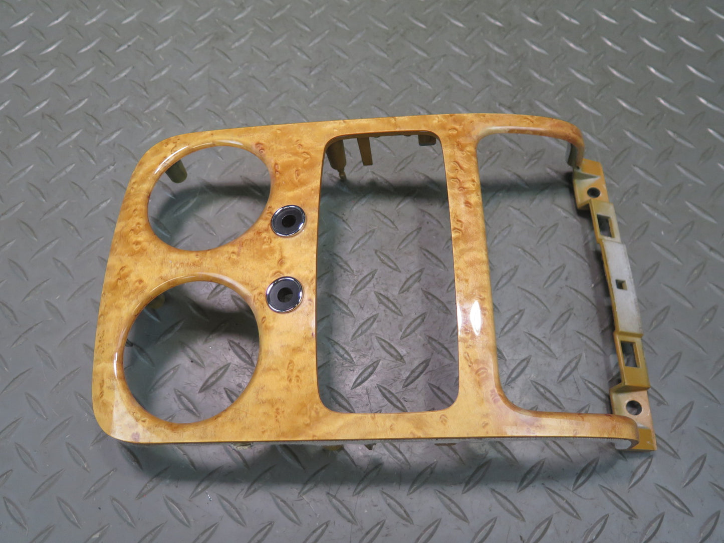 2006-2012 Bentley Flying Spur Center Console Rear A/C Vent Trim Bezel Wood